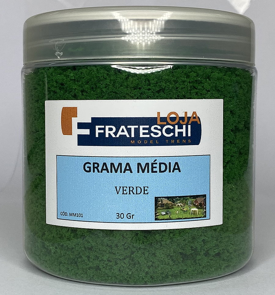 GRAMA VERDE MEDIA (ESPUMA) - 30g - MM101