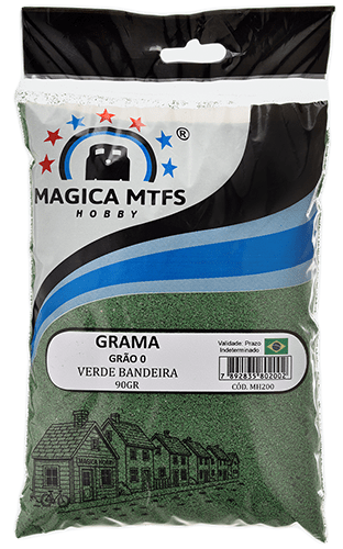 GRAMA VERDE BANDEIRA - SERRAGEM - 90g - MH200