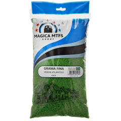 GRAMA VERDE ATLANTICO FINA - POLIURETANO - 60g - MH118