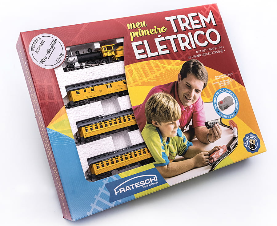 TREM DE PASSAGEIROS VAPOR D&RG - 6508